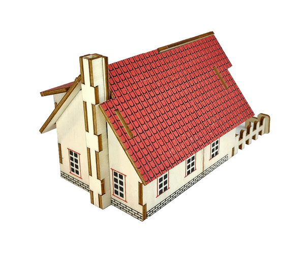 Ferme - Western - Puzzle 3D en bois