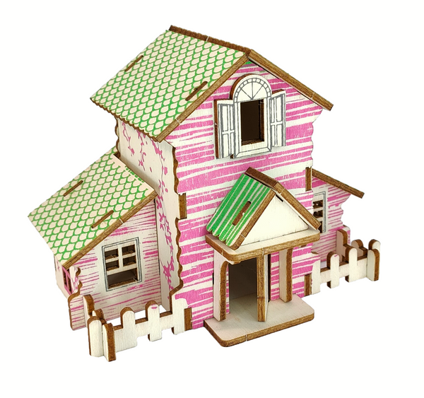 Ranch - Puzzle 3D en bois