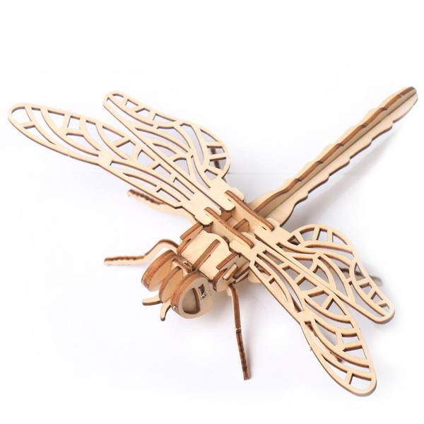 Libellule - Puzzle 3D en bois