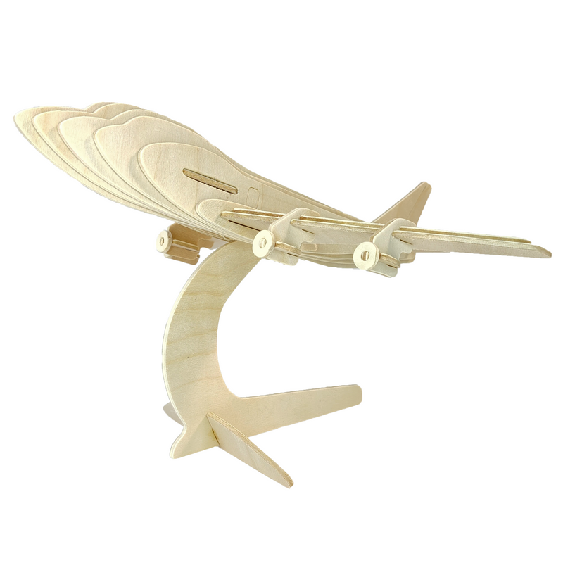 Boeing 747 - Puzzle 3D en bois