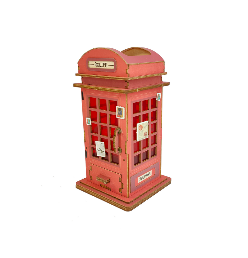 Cabine téléphonique londonienne - POT A CRAYONS / STYLOS