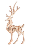 Cerf Royale - Puzzle 3D en bois