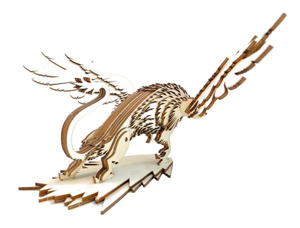 Griffon - Puzzle 3D en bois