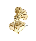 Phonographe - Music box - Puzzle 3D en bois