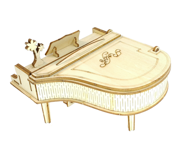 Piano à queue - Puzzle 3D en bois