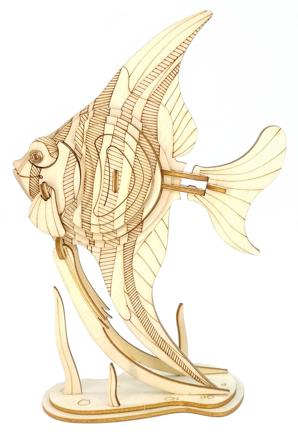 POISSON - Puzzle 3D en bois