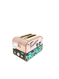 Radio Rose Rétro - POT A CRAYONS / STYLOS - Puzzle 3D en bois